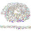 Rhinestone Chain Crystal Multicolor 1pcs 0.59x0.02x35.37in 5