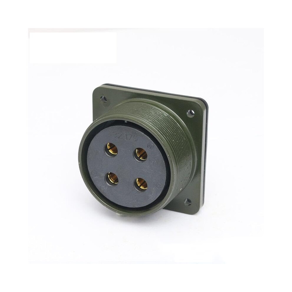 U.s. Military Standard Aviation Plug Socket Connector 4P 4-Pin Aviation Connector Military Spec Aircraft Interconnect 9393856435012