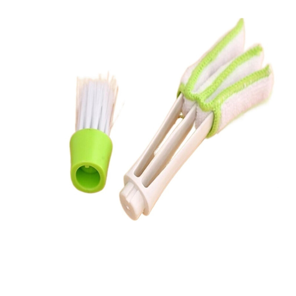 Plastic Car Brush Cleaning Tool Auto Air Conditioner Vent Blinds Cleaner For Car Vents 9354506374150