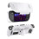 Steam Deck Full Protection Case Cover, Protective Shell With Kickstand, White, Compatible With Steam Deck 1