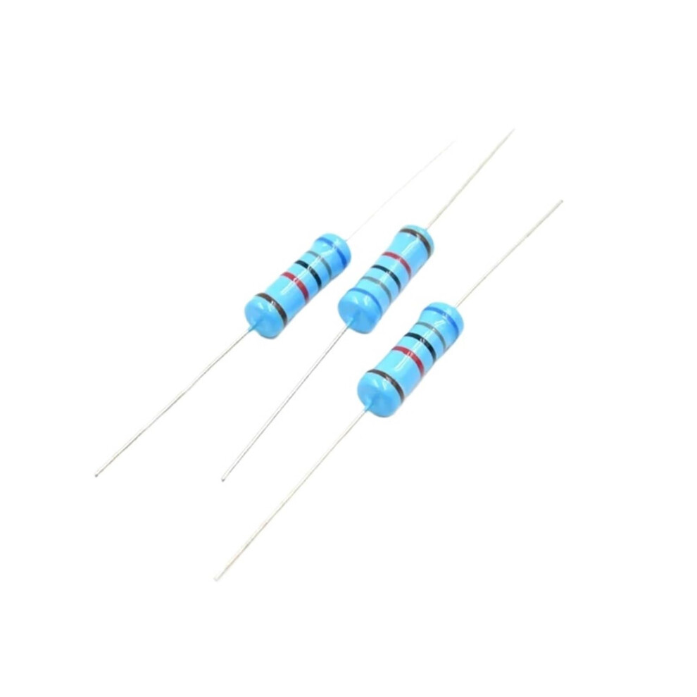 Metal Film Resistor 20Pcs 3W 1% Tolerance Kit Assorted 0.1 Ohm To 10 Megaohm Values 9393856435760