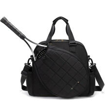 Tennis Racket Bag Waterproof Crossbody, Adjustable Strap And Handle, Fits Badminton Rackets