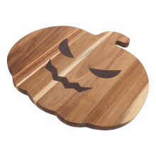 3Stk Holz Kürbis Tablett Für Herbst Ernte Party