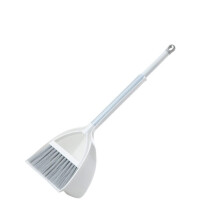 Broom and Dustpan for Pretend Play - Small Plastic Cleaning Set for Kids, Boys Role Play, Storage Case, Birthday Gift
