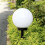 Solar-Gartenlampe - Kugel-Set à 6 Stück. 23562 7