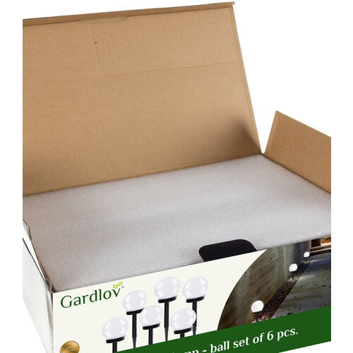 Solar-Gartenlampe - Kugel-Set à 6 Stück. 23562 2