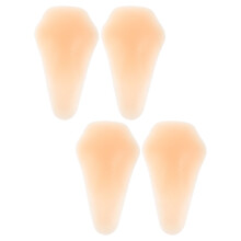 Sports Kniepolster Mit Silikonbandage Beige 4 Stk