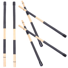 Trommelstock Schwarz 3 Paare 0,5 Zoll