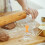 Dumpling Pasta Emaille Dose Mischschüssel Blumenform 4
