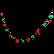 2 Merry Christmas Licht Hängende Ornament Xmas Anhänger