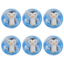 12 Bounce Kinder Spielzeug Pinguin Hüpfbälle