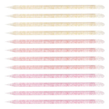 600 Stuks Geharde Manicure Dotting Dode Huid Pusher