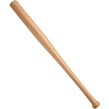 Wooden Baseball Bat 62cm, Ergonomic Grip, Durable Construction, Portable Lightweight Design, Outdoor Sports Training Bat
