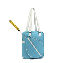 Badminton Racket Bag, 2-In-1 Shoulder Bag For Women, Large Capacity Waterproof Dustproof Holds Racket, Balls, Gear