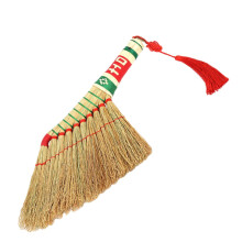 Household Woven Broom Ergonomic Short-Handle Dust Brush For Hard-To-Reach Areas Durable Multiuse Dust Duster Living Room