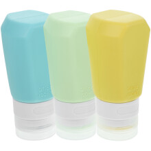 Silikon Reiseflaschen Set – 3 90 Ml Toilettenartikel Behälter