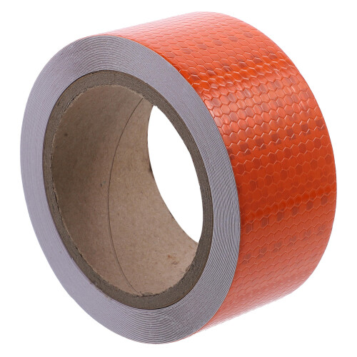 1Rouleau Réfléchissante Orange PVC Adhésive Pour 2