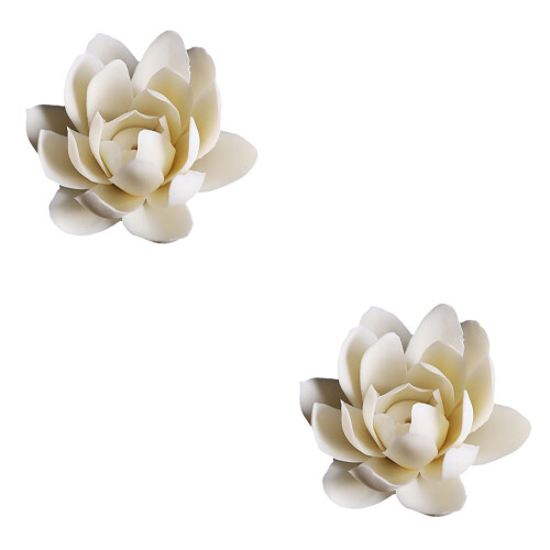 2 Lotus Räucherstäbchenhalter Lotosförmiger Behälter 2