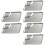 6 Teigtaschen-Platten Mehrfunktions-Chips-Schalen 6