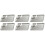 6 Teigtaschen-Platten Mehrfunktions-Chips-Schalen 4
