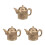 3Stück Vintage Messing 120Ml Mit Drachen-Und- - 9