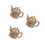 3Stück Vintage Messing 120Ml Mit Drachen-Und- - 10