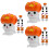 36 Halloween Figuren Mini Statuen Party 8