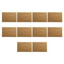 Kraftpapier- Vintage Briefumschläge 10 6,7x4,5 Zoll