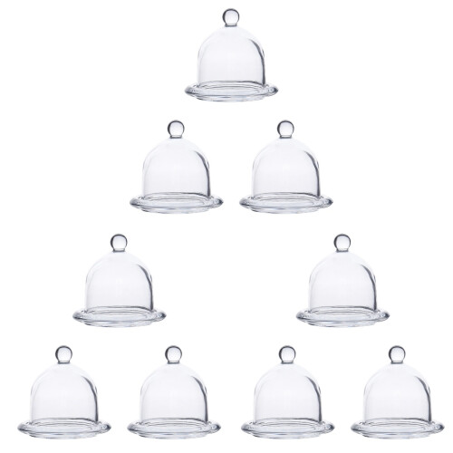3 Sets Kuchenservierplatte Mit Deckel Dessertgeschirr 1
