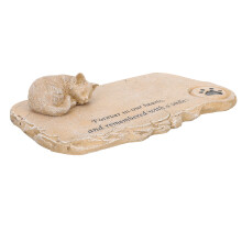 Cat Memorial Tombstone Aus Harz Gefertigte Imitat- -