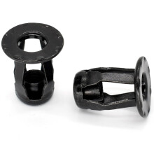 Car Metal Screw Base Clamp Nut Holder 30Pcs Front Rear License Plate Fasteners For Audi A3 A4L A6L A8 Q3 Q5 Q7