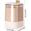 Automatic Toothpick Dispenser White, Dustproof Transparent Toothpick Case, Thickening Container, Sturdy Secure Storage 4