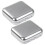 2Stk Mini Taschenaschenbecher Aus Mit Deckel 1