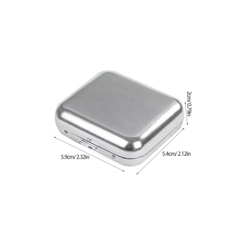 2Stk Mini Taschenaschenbecher Aus Mit Deckel 1