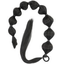 Long Bubble Ponytail Extension Mit Haargummi