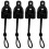 4 Sets Vorhangbefestigung Mit Bungee-Seil Schnalle 4