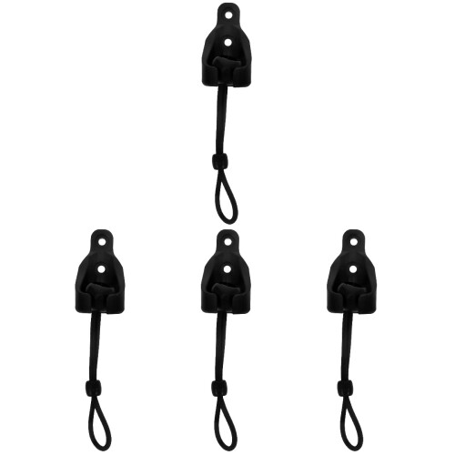 4 Sets Vorhangbefestigung Mit Bungee-Seil Schnalle 1
