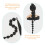 Long Bubble Ponytail Extension Mit Haargummi 9
