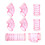 1Ensemble Tunnel Hamster Rose Pour Cage Externe DIY 4