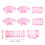 1Ensemble Tunnel Hamster Rose Pour Cage Externe DIY 2