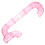 1Ensemble Tunnel Hamster Rose Pour Cage Externe DIY 10