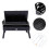 Ensemble De Grill De Barbecue Portable Bbq À Charbon Pliable 6