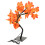 Albero Illuminato Artificiale A Forma Acero Alimentato Usb 7