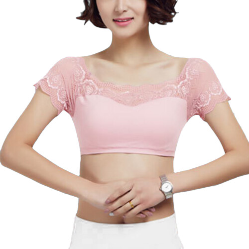 Sexy Gewatteerde Bralette Vrouwen Roze