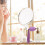 2 Pezzi Spray Vintage con Atomizzatore in per Profumo e Polvere 5