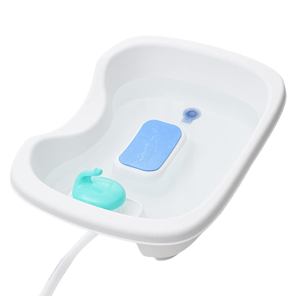 Hair Washing Basin Portable Shampoo Bowl With Comfortable Neck Support, Lightweight Deep Wash Sink For Kids And Elderly