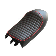 Motorbike Seat Pad Universal Motorcycle Seat Cushion Retro Flat Brat Style Hump Saddle For Suzuki GN250