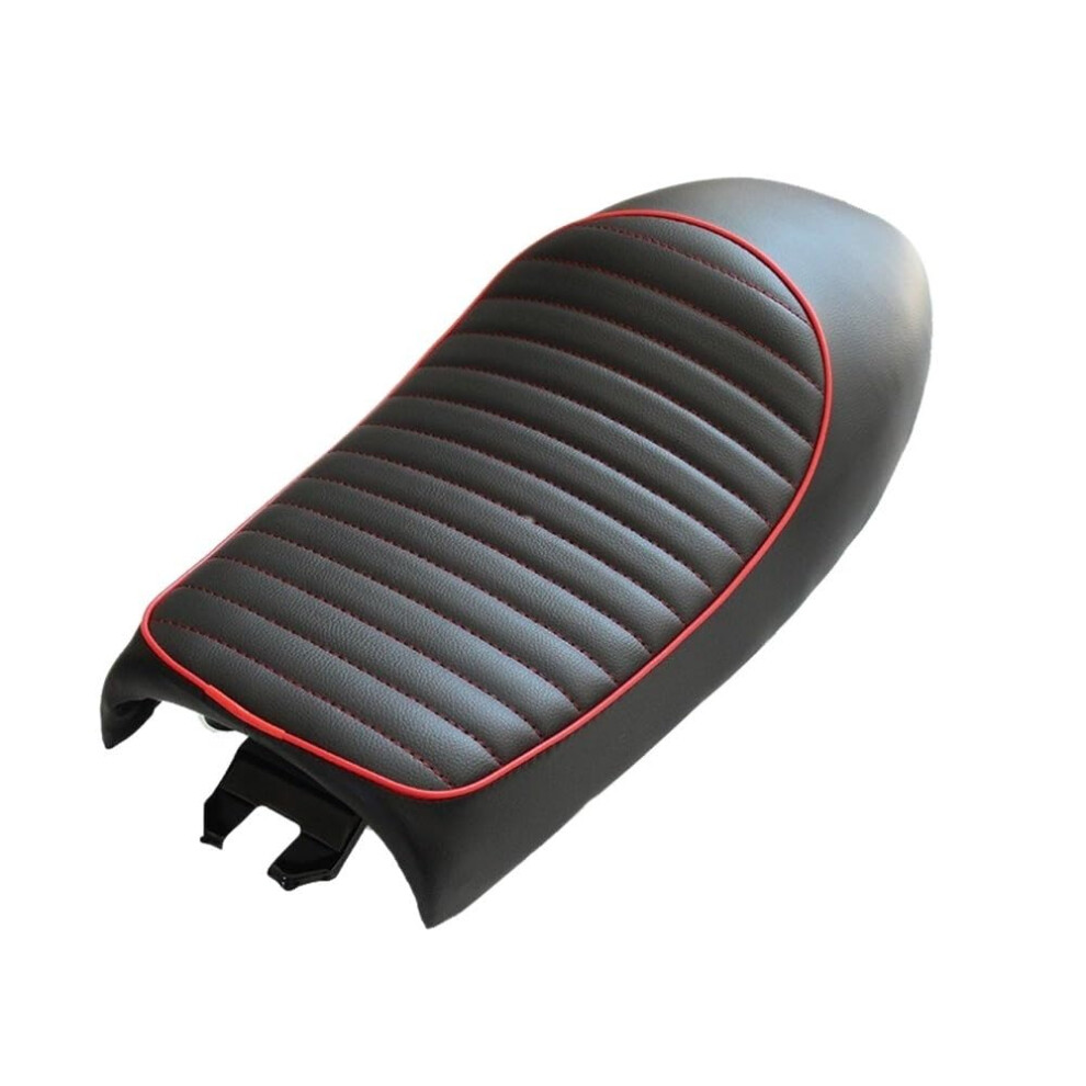Motorbike Seat Pad Universal Motorcycle Seat Cushion Retro Flat Brat Style Hump Saddle For Suzuki Gn250 9393856438105