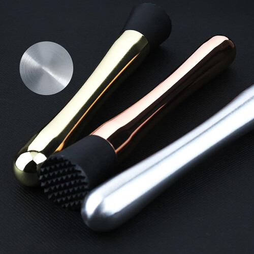 Cocktail Muddler Ice Crusher Ice Hammer Bartending Tool Gold One Size 2