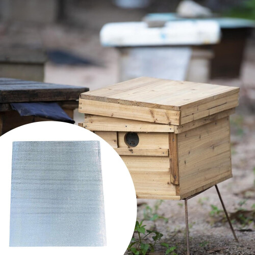 Multiuse Reflective Coating For Beehives, Easy Application, Sunlight Reflectivity, 50x60 Centimeters 2
